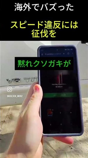 海外でバズった スピード違反取り締まり