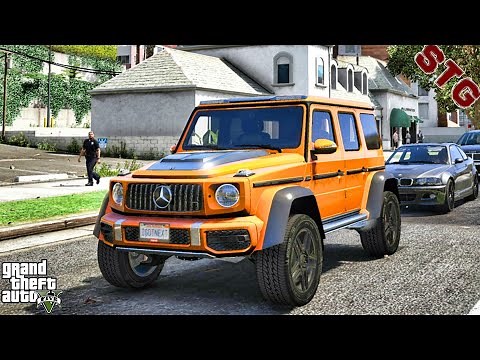 2019 MERCEDES BENZ G63 4X4| TAKING A DAY OFF| (GTA 5 REAL LIFE MODS)