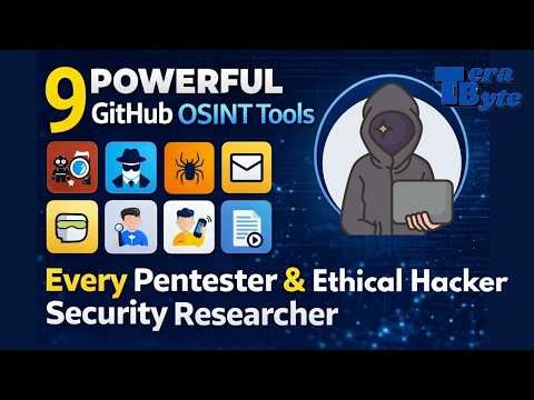 9 Powerful GitHub OSINT Tools Every Ethical Hacker, Pentester and Security researcher