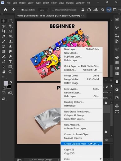Adobe Photoshop 2026 Tips - How to Create Color Tube Models Like a Pro Follow @thephotoshopguide for the Latest Photoshop Tutorials & Tips  ➡ @thephotoshopguide ➡ @thephotoshopguide ➡ @thephotoshopguide @ducthangds #photoshop #photoshoptutorial #graphicdesign #design #designer #graphic #adobe | The Photoshop Guide | Facebook