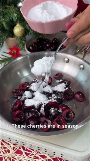 Upside Down No Bake Cherry Cheesecake