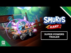 Smurfs Kart | Super Powers Trailer | Eden Games & Microids