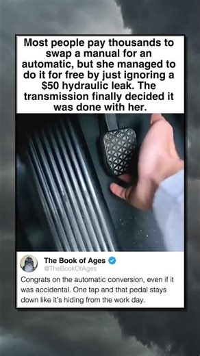 MANUAL TO AUTOMATIC IN ONE TAP