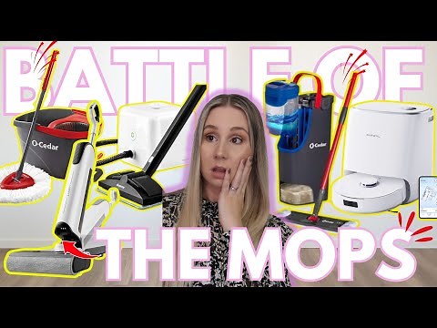 Mop Battle 2.0| Testing EVERY MOP On The Market To Find The Best Mop For Each Job #mopbattle