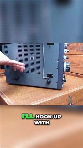 Vintage Radio Revival: Testing a Classic! #shorts