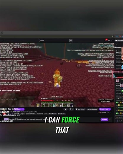 Minecraft Speedrun Strategy: No Water, No Problem? #shorts