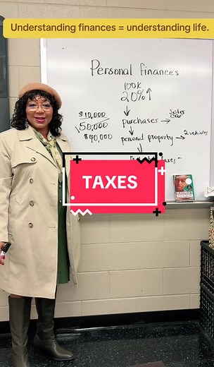 #PersonalFinance #TikTokLearningCampaign #FinancialLiteracy #EnglishLanguageArts #LearningVocabulary How much do people really pay in taxes? My response to my 7th grade students was a language and learning moment. In our English class, we explored the vocabulary of personal finance—words like income, percentage, property, and real estate. We connected how each term carries meaning, just like words in literature. When ELA meets finances, students realize that reading, writing, and reasoning skill