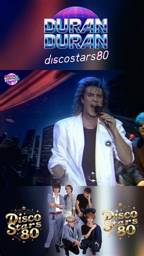 🪩Duran Duran - The Wild Boys🪩 #80smusic #pop #hits #80s #liveshow #legend | Discostars 80