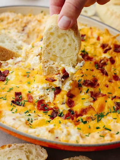 Baked Bacon Dip