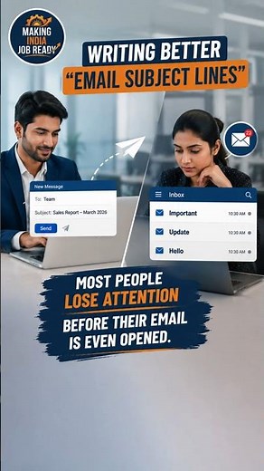 Writing Email Subject Lines #careertips #corporatelife #emailetiquette