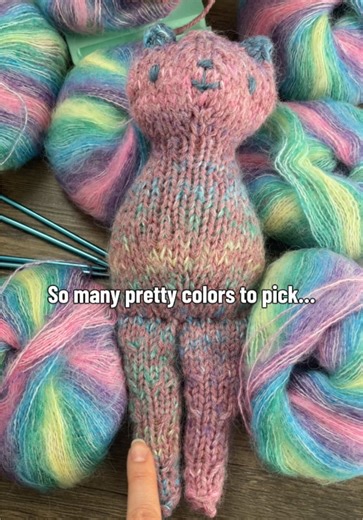 Soft Gradient Mohair Yarn for Cozy Knits