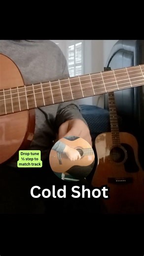 Cold Shot SRV Easy Blues Guitar Tutorial