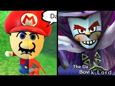 Super Mario Miitopia - Switch vs 3DS Graphics Comparison
