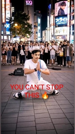 He Just Broke Physics With This Moonwalk 💥😱 #viralDance #robotDance #trending