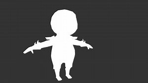 Low Poly Ninja - 3D model by dbcomix