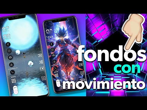 ✅ HOW TO SET MOVING WALLPAPERS ON ANDROID (ANIMATED WALLPAPERS) 💚