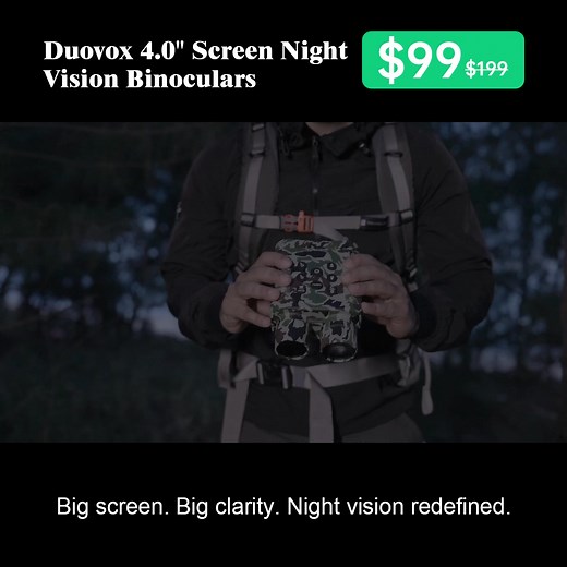 74 reactions | See the unseen!  Conquer total darkness with 800m of crystal-clear night vision.  The 7-level adjustable IR lets you customize the view perfectly. #NightVision #Binoculars #Infrared #ExploreTheNight #Gadget #WildlifeWatching | Awesome Projects | Facebook