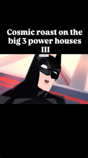 ꧁ ᴄᴏsᴍɪᴄ ꧂ on Instagram: "Cosmic roast on the big 3 power houses (pt3) #roastbattles"