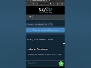 📦 Converta Zip Para Pdf No Seu Navegador │ Sem Necessidade De Instalar Nenhum Software