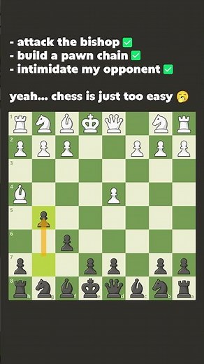"Chess is too easy" - Me, Before Disaster