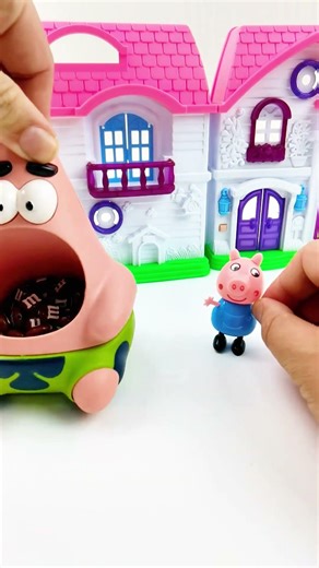 Satisfying Unboxing Experience with peppa pig & Patrick Star toy fun asmr video #shorts #toyhouse