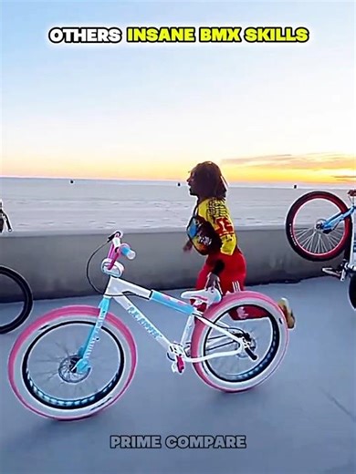 Normal skill Vs King of BMX Skills💀