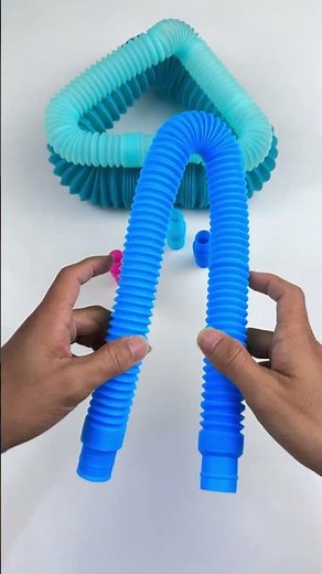 Relaxing ASMR Creating Sound POP TUBE Crunchy #diy #satisfyingvideos #funny #poptubesounds #robot