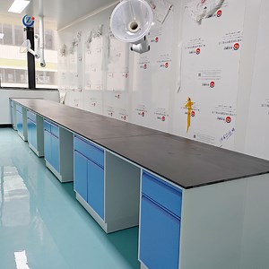 [Hot Item] Wall Bench Customized Lab Equipment Laboratory Side Table