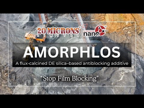 Amorphlos - Antiblocking Additive for Polyethylene Films | 20 Microns