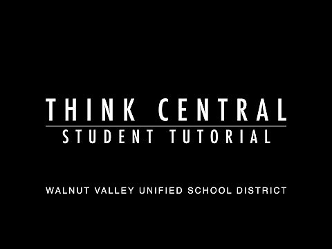 Think Central Student Tutorial