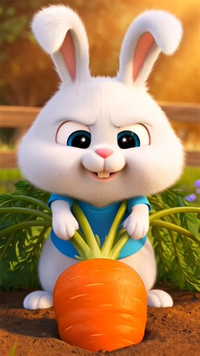 Cute Bunny’s Biggest Fail Ever 😂🥕 | Cartoon Short | #viral #shorts #funny #bunny