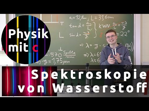 Spektrum von Wasserstoff