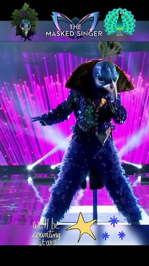 Donny Osmond Amazing Peacock on The Masked Singer