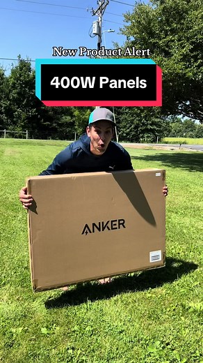 Did you know that we now have 400W solar panels? Connect two 400w solar panels to the Solix F2000 for 800w of solar, or use five 200w panels for 1000w. Which would you choose? #offgridsolar #portablesolar #portablepower #anker #tech