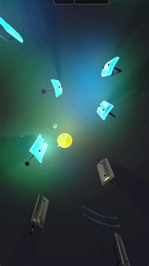 “Midnight Lights”🌙✨ #marbleasmr #shorts #marblemusicasmr