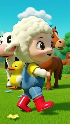 Farm Animals with Lulu 🐄🐷 | Kids Song #shorts #learning #kidssongs
