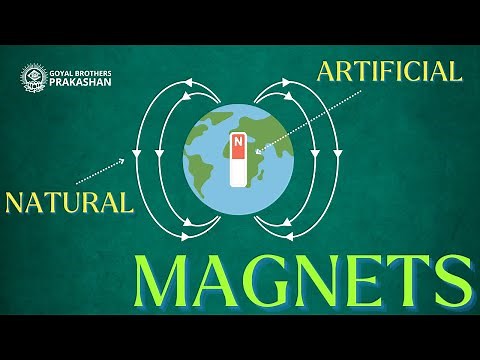 Artificial and Natural Magnets | Magnetism | Class-6 | Physics | Goyal Brothers Prakashan