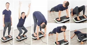 Die 8 BESTEN Vibrationsplatte Übungen für Muskelaufbau und mentales Wohlbefinden