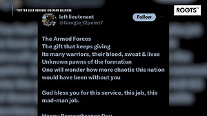 24 reactions | Twitter User Honours Nigerian Soldiers President Bola...