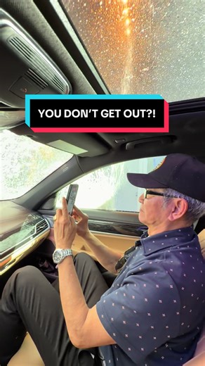 y dad just discovered American drive-thru car washes and now he thinks this is peak USA 😭🚗🇺🇸 He filmed the entire thing like it was Disneyland. Vietnam getting a full report tonight. #FirstTimeInAmerica #AmericanThings #POV #FamilyContent #WholesomeContent