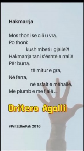 #poezi_dritero_agolli | Dritero Agolli - Poezi