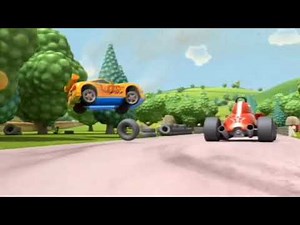 roary the racing car crash in mama mia
