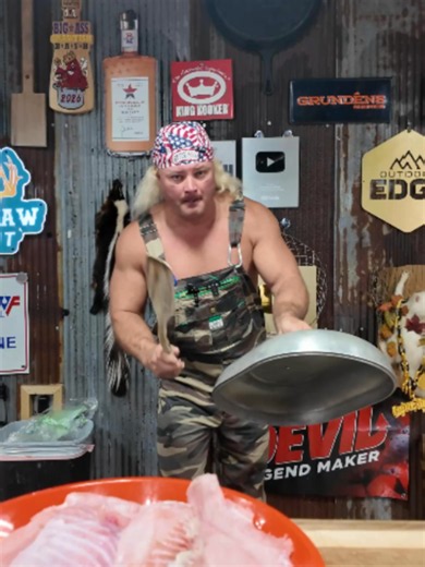 When it comes to Cajun cooking, there ain't many folks more legendary than Bruce the Alligator Man. We spent the day swapping stories, stirring pots, and putting together a big ol' catfish courtbouillon from scratch. Fresh catfish, rich gravy, plenty of seasoning, and good company around the pot — that's what Louisiana is all about. Y'all come along and see how we cooked up this Cajun classic with one of the most colorful characters in the swamp. Who's ready for a bowl of catfish courtbouillon?