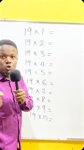 ESOMNOFU CHIDIEBUBE ONLINE MATH on Instagram: "Times Table"