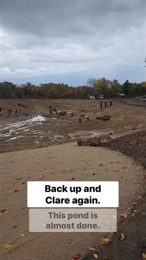 30 reactions | Just about have the Clare project all wrapped up! #pond #michigan #construction #pondfishing #fishing #pondlife #pondconstruction #fish | Mid-Michigan Ponds | Facebook