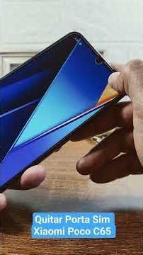How to Change the SIM and Micro SD Card on Xiaomi Poco C65 #smartphone #android #technology