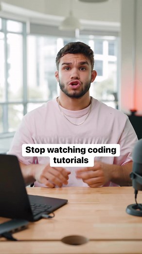 Stop Watching Coding Tutorials #programmingmemes #codingjokes #codingmemes #programmingjokes #programminghumor #codingbootcamp #codingschool #code #programmingmeme #codinglife #codinglove #programminglife #codegoals #codingforkids #codingforbeginners #webdeveloper #appdeveloper #appdevelopment | Devslopes