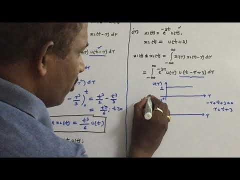 Signals & Systems - Convolution of two signals - working examples -1 - UNIT III