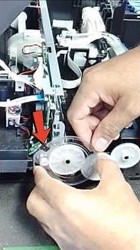 EPSON L3250 printer carriage banging! Stuck and flashing lights