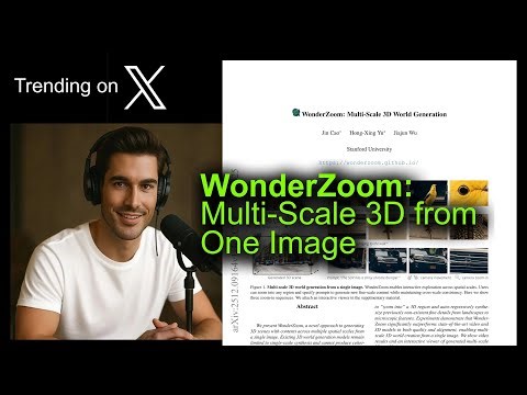 WonderZoom: Multi-Scale 3D from One Image